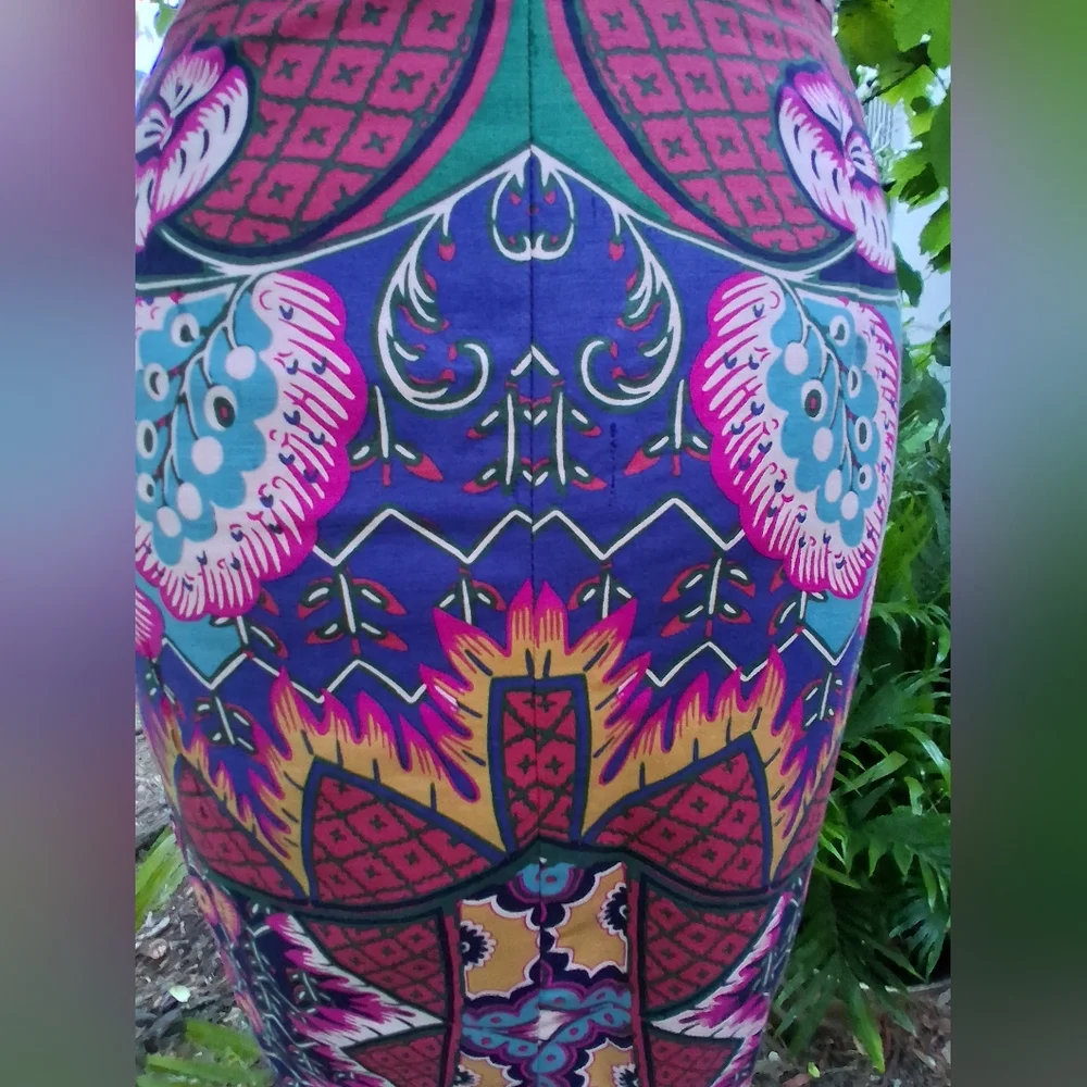 🔥NEW MAEVE ANTHROPOLOGY Vibrant Multicolor Backless Dress Size 0 & FREE GIFT - Picture 13 of 14